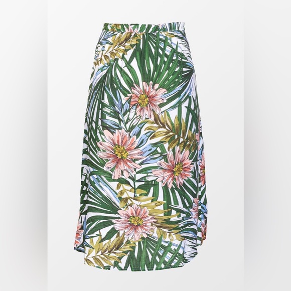 Cupshe Tropical Wrap Style Skirt Women's Size Small NWT - Picture 5 of 5